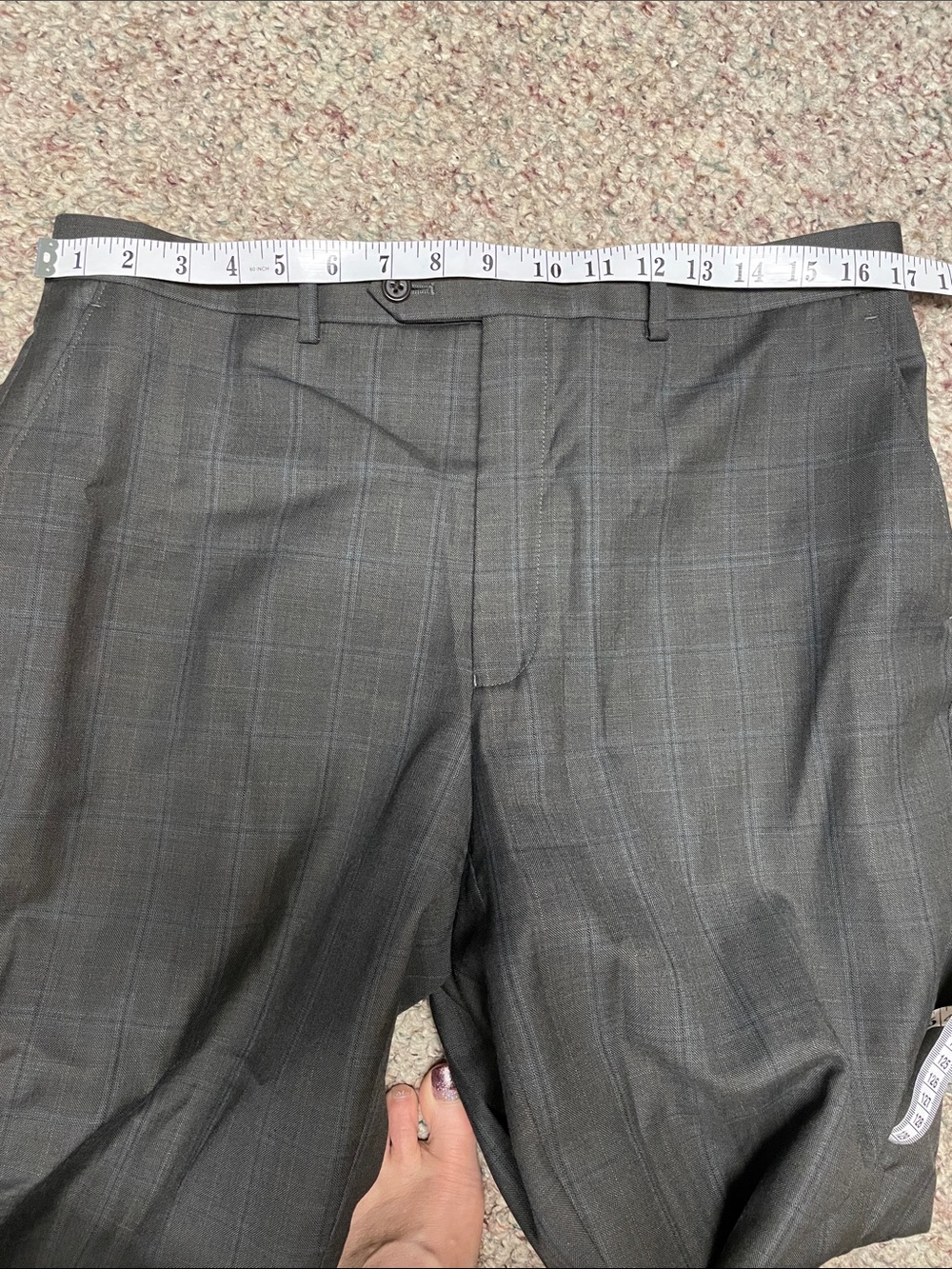 Michael kors Men's grey striped Two-Button Suit - new - Picture 9 of 11